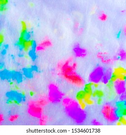 Dyed Wet Decor. Vibrant Blur Ornament. Neon Background Burn Art. Tie Dye Silvery Pastel. Abstract Crumpled Soft Ikat. Dyed Wet Decor Texture. - Powered by Shutterstock