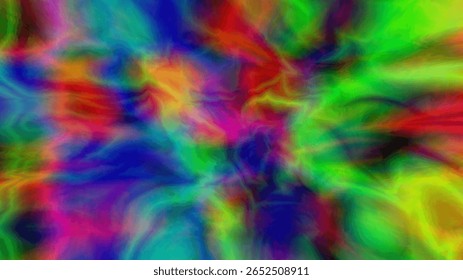 Dynamic Abstract Artwork with Layered Transparent Colors and Fluid Motion for Visual Storytelling