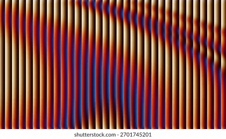 A dynamic abstract artwork showcasing vertical lines infused with a warm, fiery glow, merging vibrant orange and red tones with subtle blue accents for an energetic feel.