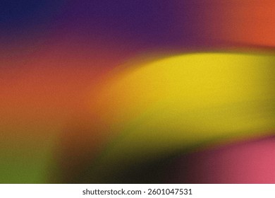 Dynamic Abstract Background with Blurred Rainbow Colors for Creative Design Projects