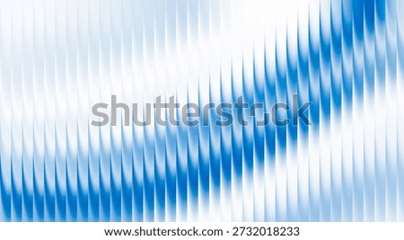 Dynamic abstract design featuring blue and white wave patterns creating a sense of movement and fluidity. The gradient adds depth and interest.