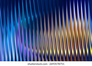 Dynamic Abstract Gradient Background with Cool Warm Color Transition and Futuristic Vertical Stripes