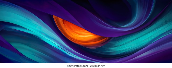 Dynamic Abstract Wallpaper Background Illustration