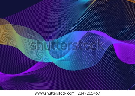 Dynamic colors merging Captivating abstract gradient backdrop.