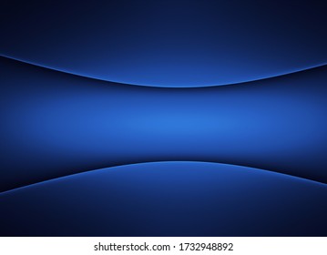 Dynamic curves ands blur pattern. Fractal graphics. Science and technology concept.