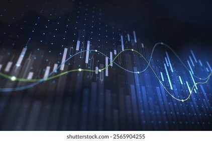 Dynamic Data Visualization with Market Trends and Analytics.
