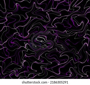 Dynamic And Elegant Curved Line Pattern Colorful Background