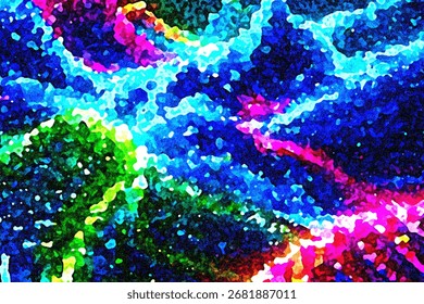 A dynamic and energetic abstract background created by vibrant splashes of colorful paint, evoking a sense of movement and creativity.
