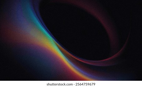 Dynamic Gradient Colors on Grainy Background Abstract Art Digital Design Noisey Environment