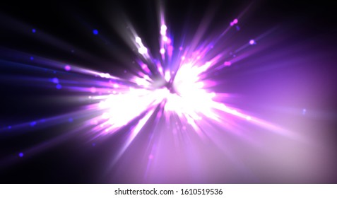 Dynamic Moving Burst Light Beautiful Shinning Stock Illustration ...