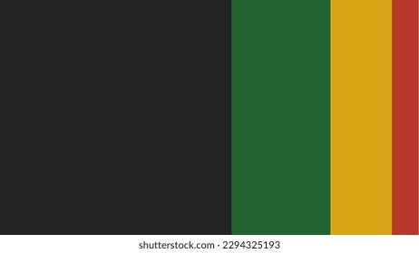 Dynamic Multi-Color Rectangles: Open and Close for Stunning Screen Transitions - A Vibrant Addition to Any Project! Juneteenth Freedom Day concept.