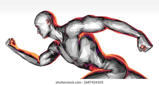 Dynamic Performance Enhancement Technology System For Business Applications 3D Render