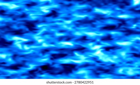 Dynamic waves of blue swirl gracefully, mimicking the ocean's calm beauty.