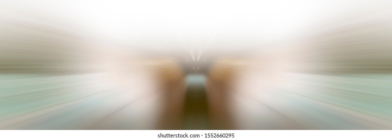 Dynamic white and green lines of light. Light from central point. 