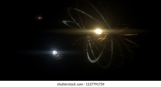 Dyson Sphere 3d Render