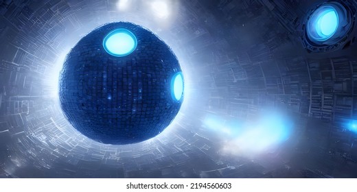 A Dyson Sphere Within A Mega Structure