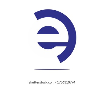 E Logo Icon Design Template Elements