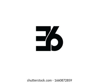 E6 Original Monogram Logo Design