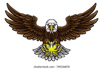 Bald Eagle Spread His Wings Stock Vector (Royalty Free) 635446688