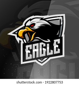 Eagle Mascot Esport Logo Design