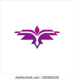 eagle shape logo plus modern technology
