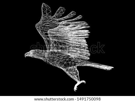 Similar – Image, Stock Photo Flying bird, great tit