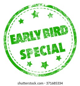 Early Bird Special Stamp