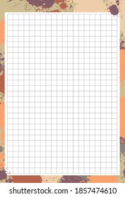 Earth Color Memo Pad Planner Stock Illustration 1857474610 | Shutterstock