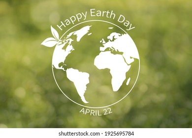 Earth Day Background. Earth Day, Ecology And Nature Concepts.