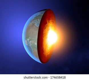 Earth's Core, Earth, World, Split, Geophysics