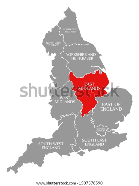 Map Of Midlands Uk Midlands Uk Map Images, Stock Photos & Vectors | Shutterstock