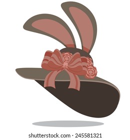 Easter Bonnet Stock Illustration