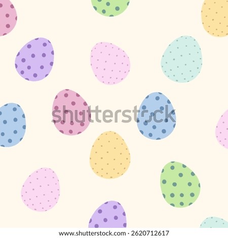 easter egg.jpg
Seamless pastel Easter egg pattern with polka dots, ideal for holiday wrapping paper, textiles, printables, and retro-themed seasonal designs.