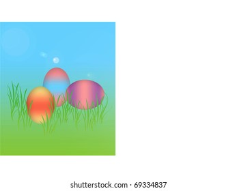 Easter Eggs - Text Space