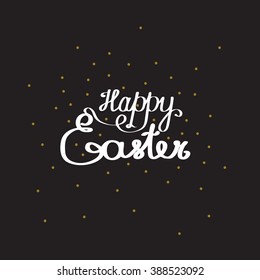 Easter Happy Sunday Day Background Card Stock Illustration 388523092 