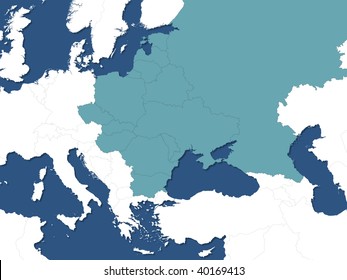 Eastern Europe Map