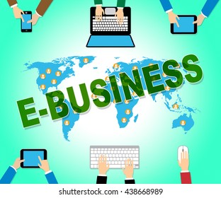 Ebusiness Online Meaning Commercial Website And Commerce