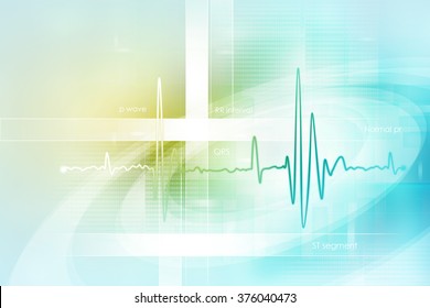 EKG-Hintergrund