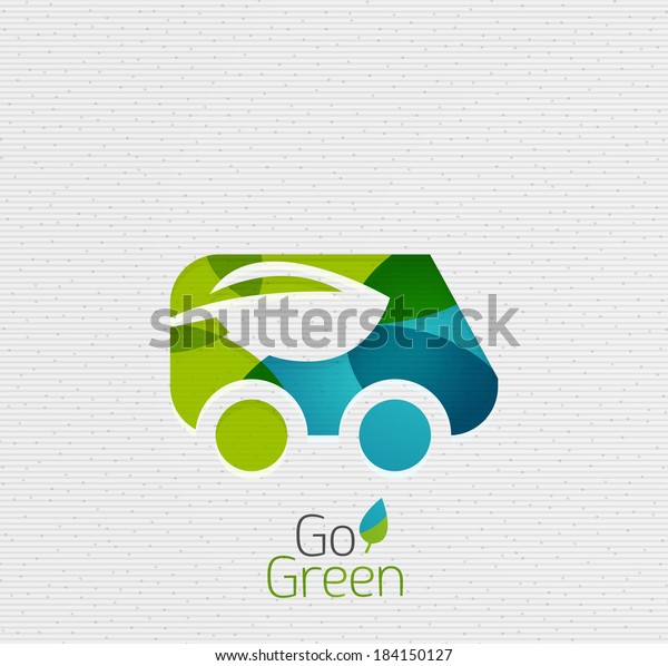 Eco Car Abstract Shape\
Design