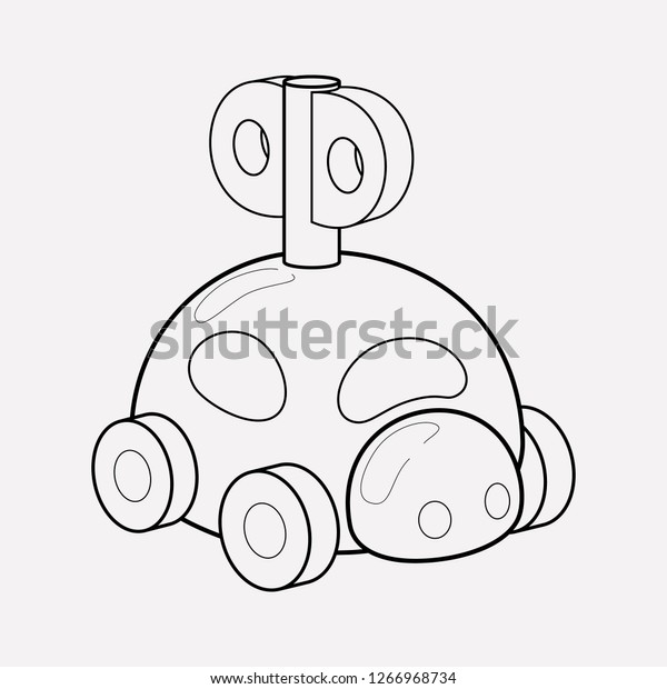 Eco car icon line element.  illustration of eco\
car icon line isolated on clean background for your web mobile app\
logo design.