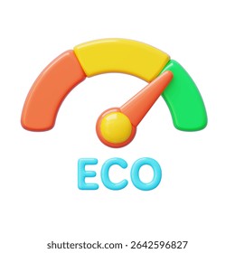 An eco friendly dial a 3d speedometer design - Powered by Shutterstock - Get 15% off with code: PIKWIZARD15