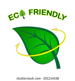 Eco Friendly Representing Earth Day And Planet