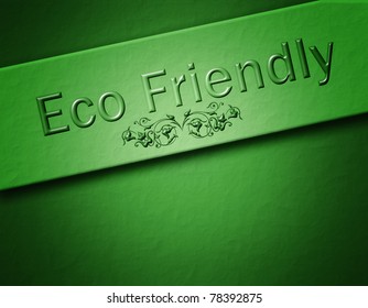 Eco friendly sticker