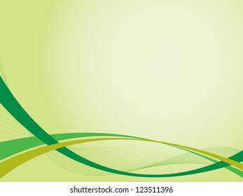 Eco Green Corporate Presentation Background Stock Illustration 