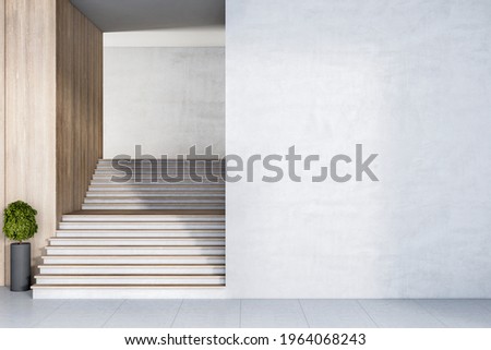 Similar – Image, Stock Photo Staircase Entrance