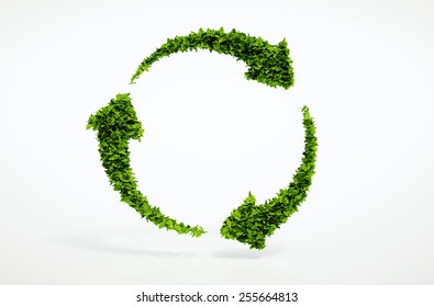 Eco sustainable development sign. Part of large set of high quality eco signs. - Powered by Shutterstock