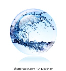 Ecology Concept - Water In A Sphere