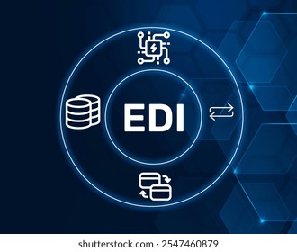 EDI acronym.Electronic Data Interchange (EDI) is the electronic exchange of business documents in a standardized format, allowing companies to conduct transactions without manual intervention.