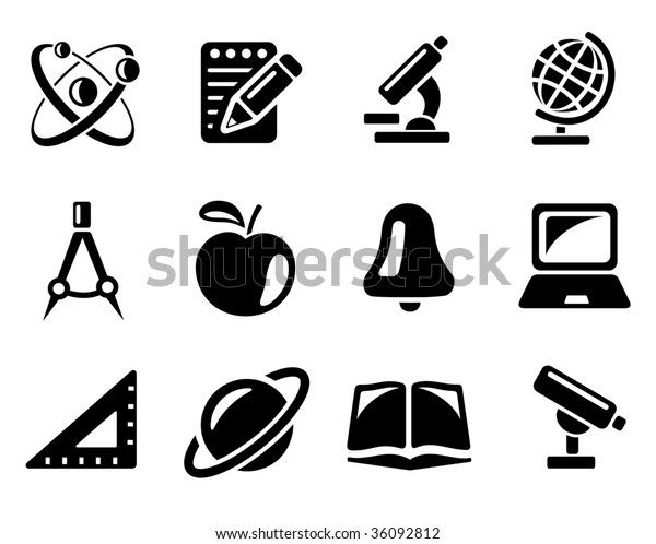 Education\
icons. See vector version in my\
portfolio