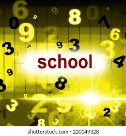 Education School Representing Study College And Educated